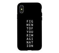 Figurine de Votre Imagination Abstrait philosophie surréalisme Coque pour iPhone X/XS