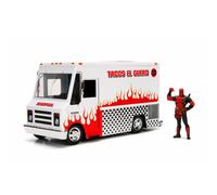Figurine Deadpool Et Camion Taco Marvel Échelle 1:24 Jada 99730