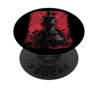 Figurine d'échecs Roi PopSockets PopGrip Adhésif