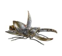 Figurine déco Home ESPRIT Gris Multicolore Coccinelle 22 x 14 x 11 cm