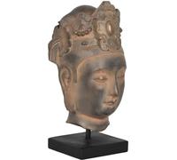 Figurine déco Home ESPRIT Marron Noir Bouddha Oriental 15 x 18 x 38 cm