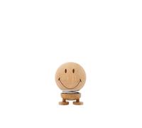 Figurine décoratif Hoptimist Smiley Beige 7,4x8,3x9,5 cm
