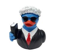 Figurine décorative de Canard Juge - Sculpture ludique en résine | Accessoire de Bureau Amusant sur Le thème juridique pour Le Bureau, la Maison et la Voiture | Cadeau pour diplômés en Droit, a