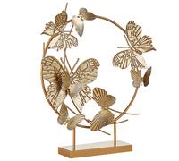 Figurine Décorative De Papillons, Dorée Beryllium