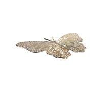Figurine Décorative de Table en Forme de Papillon en Aluminium Doré Madiun