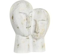 Figurine Décorative - Dkd Home Decor - Aluminium Blanc - 23 X 10 X 30 Cm - Intérieur - Mixte