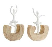 Figurine Décorative - Dkd Home Decor - Blanc - Plastique - 6 X 17 X 24 Cm - Intérieur