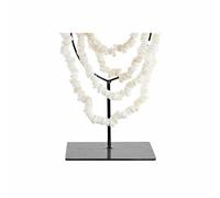Figurine décorative DKD Home Decor collier de fer coquillages (21 x 10 x 62 cm)