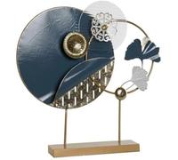 Figurine Décorative - Dkd Home Decor - Estándar - Bleu, Doré Et Blanc - 58 X 9 X 60 Cm - Intérieur