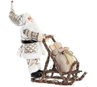 Figurine Décorative - Dkd Home Decor - Estándar - Polyester - Gris Et Champagne - Intérieur