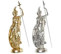 Figurine Décorative - Dkd Home Decor - Estándar - Résine - Doré Et Argenté - Intérieur