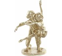 Figurine décorative DKD Home Decor FZ-95015 18,5 x 11,2 x 29,5 cm résine dorée singe colonial