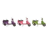 Figurine Décorative - Dkd Home Decor - Standard - Métal - Lilas, Rose Et Vert - 26 X 10 X 17 Cm