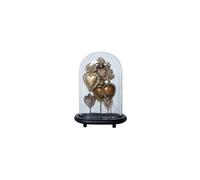 Figurine décorative en métal cuivré, ovale - Chehoma, Ex-voto - 28x18x38 cm