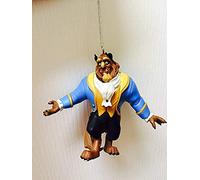 Figurine décorative en PVC pour sapin de Noël La Belle et la Bête 12,7 cm