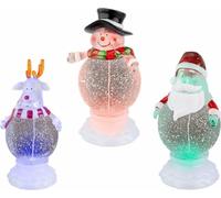 Figurine décorative Lumineo 488719 Noël 13 x 10 x 21 cm LED légère