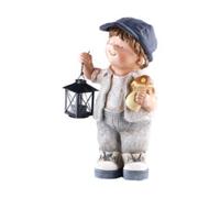 Figurine décorative Petit Willy avec lanterne Royal Gardineer