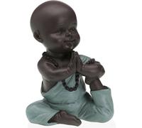 Figurine décorative Versa résine Bouddha 5,5 x 11 x 8,5 cm