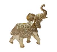 Figurine D'Éléphant Décor Moderne Esthétique | Statuette D'éléphant Mignonne Figurines De Collection Pour Chambre Salon Salle de Bain Entrée Étagère Bureau Bureau