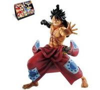 Figurine Delicate Animation One Piece Wano pays Kimono Monkey D. Luffy 21 cm avec Calendrier One Piece 2021 en français G