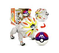 Figurine Delicate Animation Pokémon Solgaleo modèle d'action de jouets pour enfants 10 cm