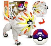 Figurine Delicate Animation Pokémon Solgaleo modèle d'action de jouets pour enfants 10 cm G