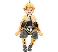Figurine Demon Slayer Agatsuma Zenitsu 14 cm avec tapis de souris Demon Slayer