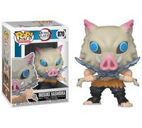 Figurine POP! Inosuke Hashibira 9 cm - FUNKO - Demon Slayer - Mixte - Adulte - Gamme Pop !