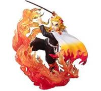 Figurine Demon Slayer Kimetsu No Yaiba Kyojuro Flame Breathing noir G