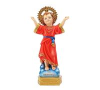 Figurine d'enfant divine - Statue de Jésus, sculpture en résine | Décoration d'intérieur catholique, 8 pouces Figure religieuse pour autel, plateau de table, cadeau chrétien pour les croyants, accent