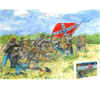 Figurine D'Infanterie Confédérée Kit En Plastique 1:72 Modèle ITALERI