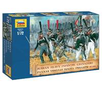 Figurine D'Infanterie Lourd Russe 1:72 Kit De Modèle En Plastique ZVEZDA