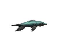 Figurine Dinosaure Jurassic World MATTEL Big Action Liopleurodon Géant Multicolore à mâchoire articulée