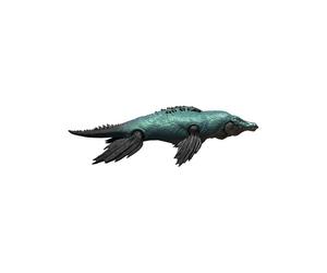 Figurine Dinosaure Jurassic World MATTEL Big Action Liopleurodon Géant Multicolore à mâchoire articulée