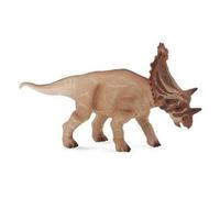 Figurine Dinosaure Utahceratops - Peinte à la main - 12.8 x 3.7 x 7.3 cm - Pour enfants de 3 à 9 ans