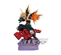 Figurine Dioramatic 20 cm - BANDAI - Katsuki Bakugo The Anime - My Hero Academia - Blanc - PVC/ABS