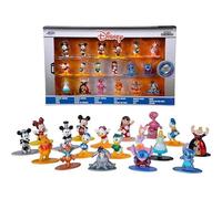 Jada - Disney - Set 18 Pièces - Coffret 18 Figurines 4cm - Métal - 253075005