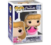 Figurine Disney - Cinderella - Cinderella In Pink Dress - Pop 10 Cm