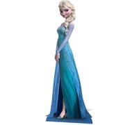 Figurine - Disney - Elsa - Géante - Décorative - En carton