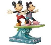 Figurine Disney - ENESCO - Minnie et Mickey Surf Neutre G