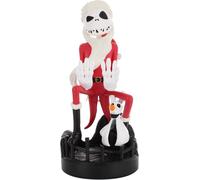Figurine Disney Jack Skellington Noël - EXQUISITE GAMING - Cable Guys - Support écouteurs, smartphone ou petit accessoire - 20 cm