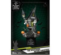 Figurine - Disney - L'étrange Noël de Monsieur Jack - Jack Zero - Maison - 15 cm