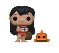 Funko Figurine Pop Disney Lilo & Stitch – Lilo avec Pudge – Figurine en vinyle n°1047