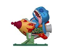 Figurine Funko Pop Rides Lilo and Stitch Stitch in Rocket Multicolore