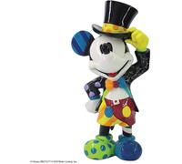 Figurine - Disney - Mickey Mouse - Chapeau Haut de Forme - Finition Brillante - Peint à la Main