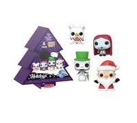 Figurine Disney NBX - Nightmare before Christmas Holiday Tree Holiday Box 4Pcs P
