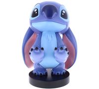 Figurine Disney Stitch - EXQUISITE GAMING - Cable Guys - Support écouteurs, smartphone ou petit accessoire - 20 cm