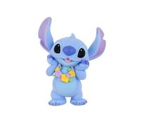 Figurine - Disney - Stitch Floqué 10cm - ENESCO - Blanc - Collection Grand Jester
