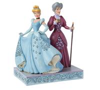 Figurine Disney Tradition - Cendrillon - Cendrillon Et Lady Tramaine