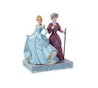 Figurine Disney Tradition - Cendrillon - Cendrillon Et Lady Tramaine